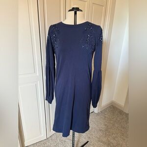Lilly Pulitzer Navy Long Sleeve Dress